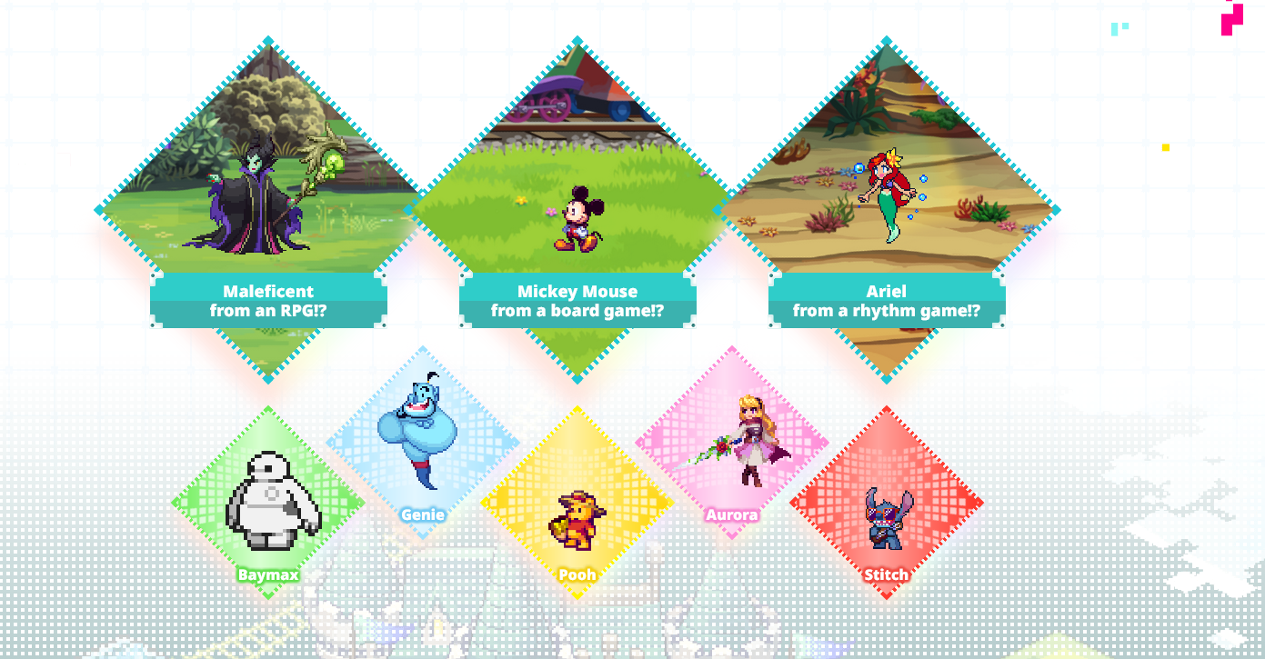 Disney Pixel RPG kingdom hearts Disney Pixel RPG kingdom hearts