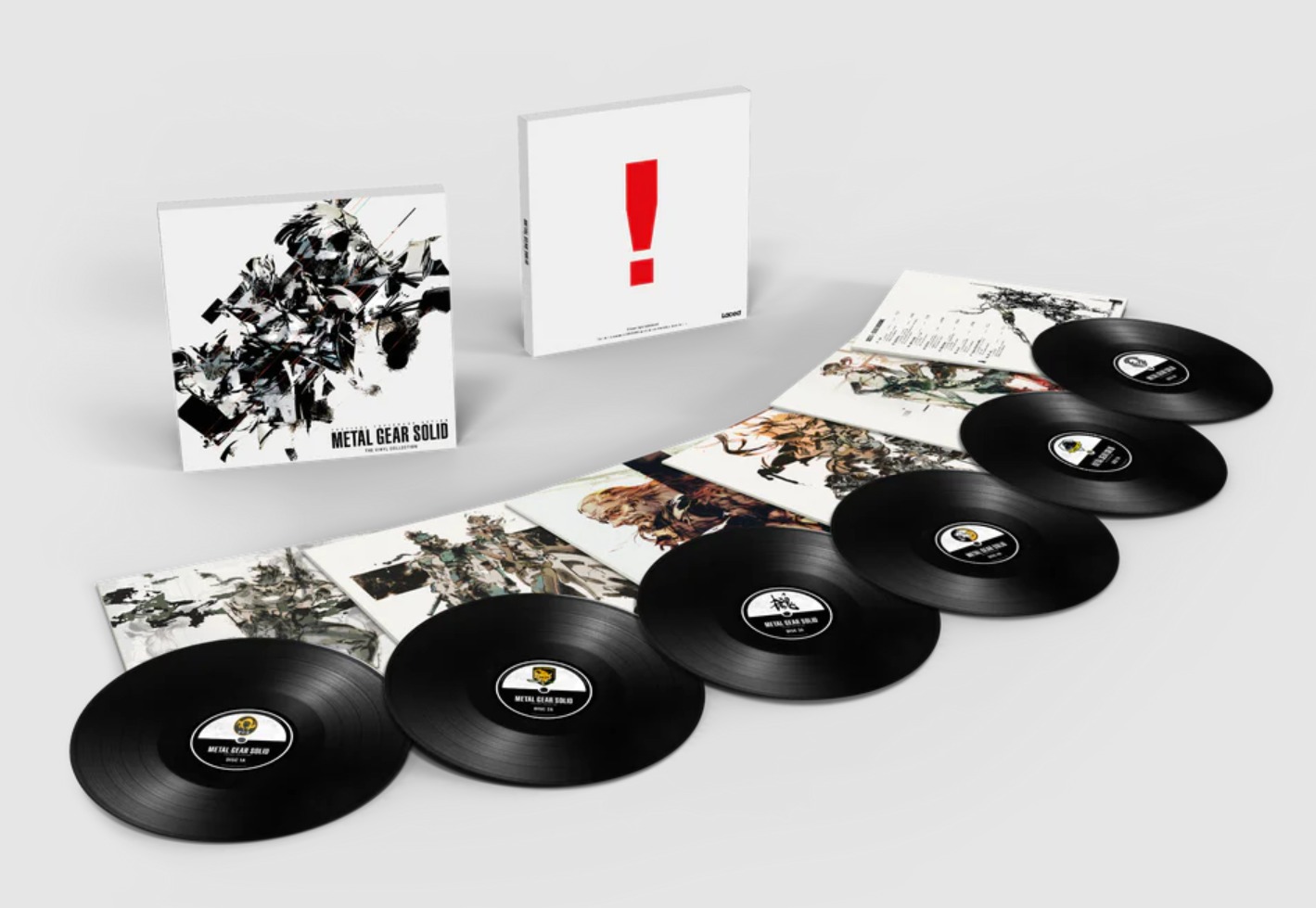 Metal Gear Solid The Vinyl Collection Coffret Metal Gear Solid The Vinyl Collection Coffret