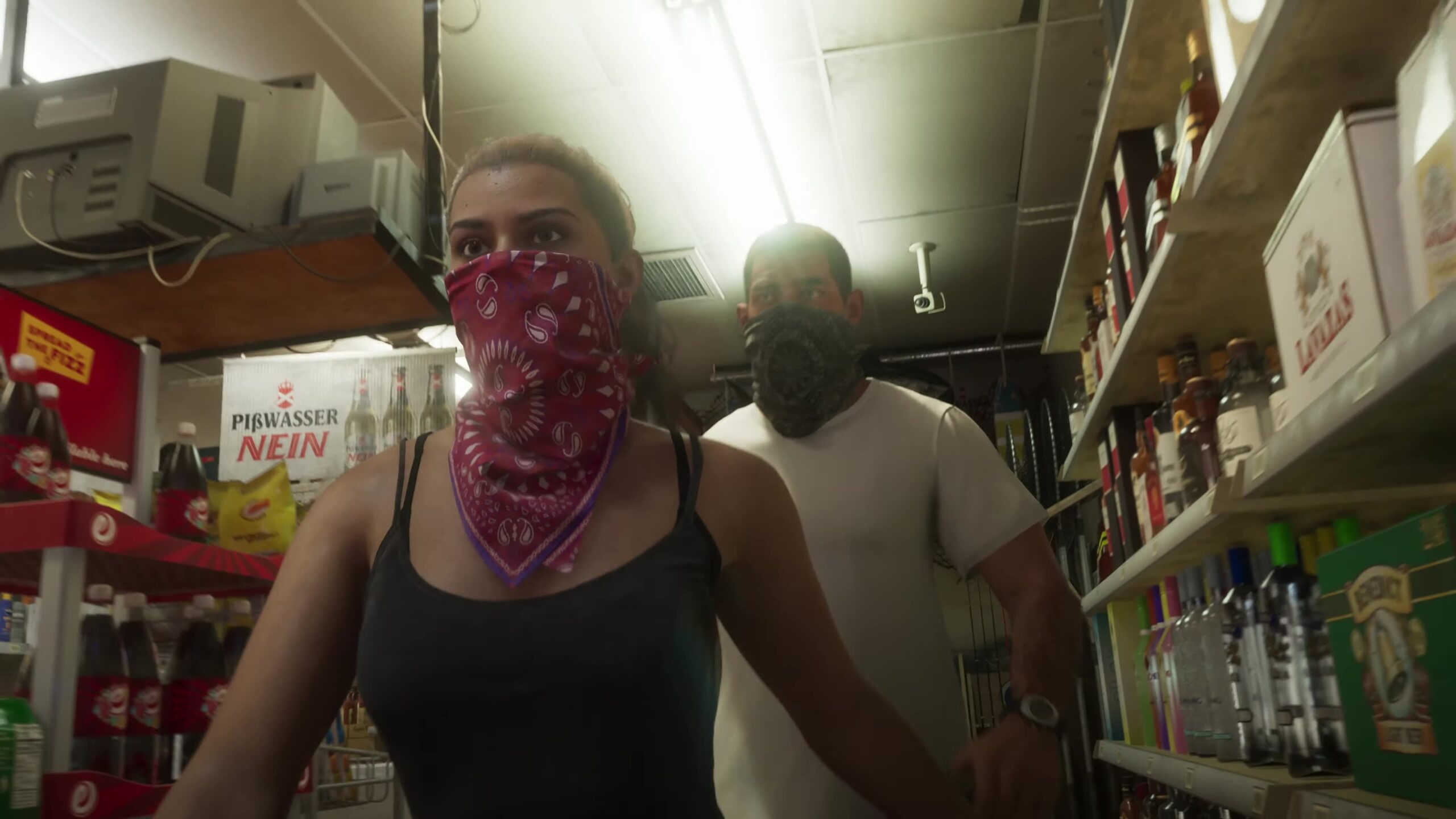 Lucia et Jason dans la bande annonce de révélation de Grand Theft Auto 6 Lucia et Jason dans la bande annonce de révélation de Grand Theft Auto 6