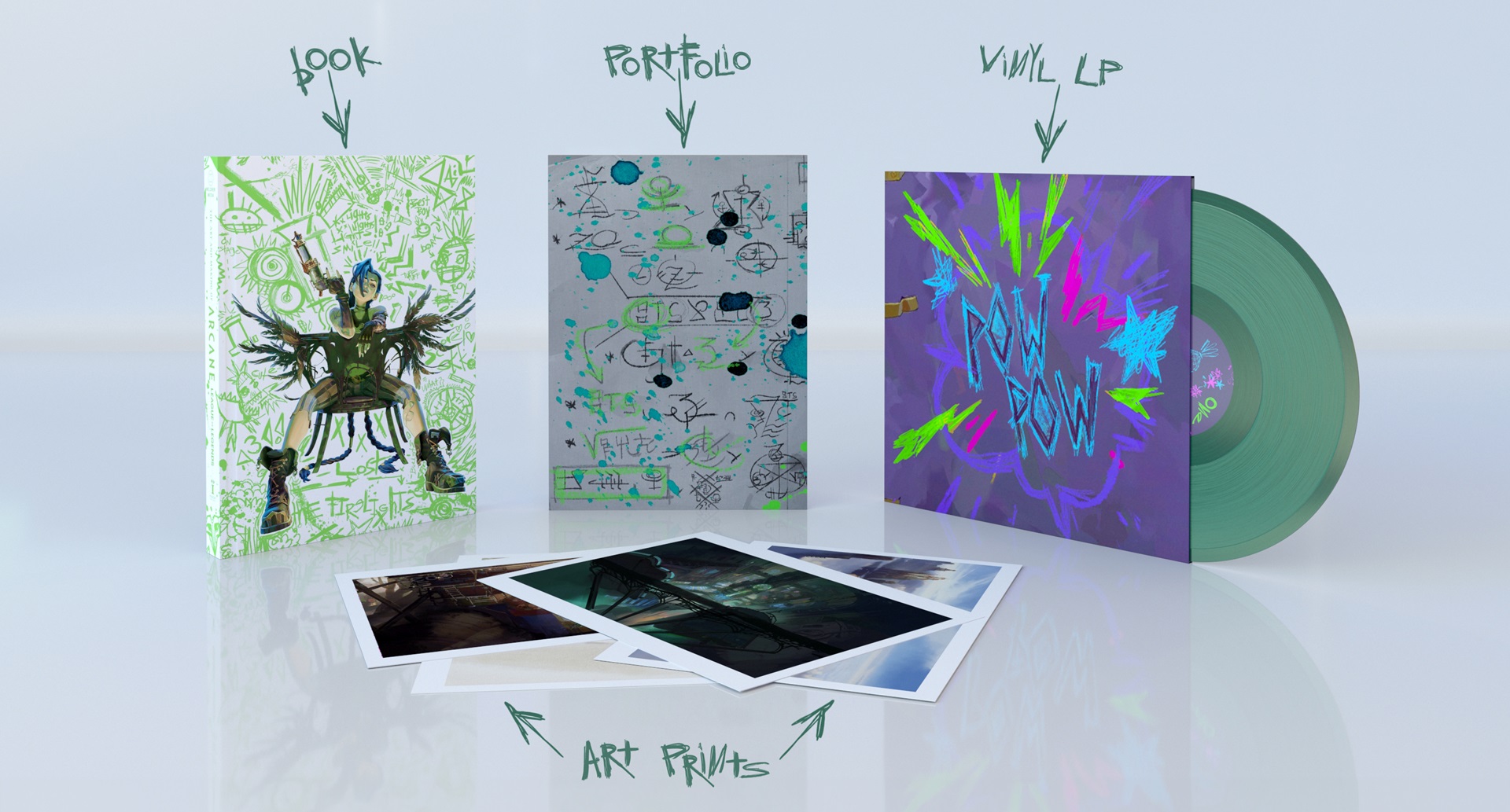 Ãdition Portfolio du livre The Art and Making of Arcane 