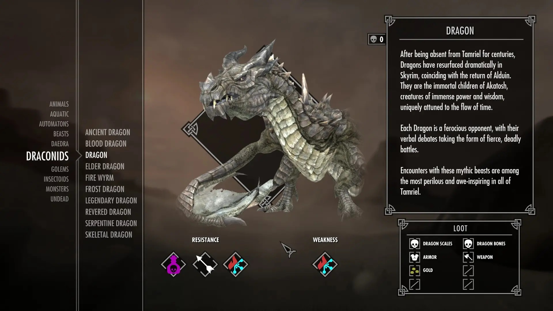 Skyrim Mod Bestiaire Skyrim Mod Bestiaire