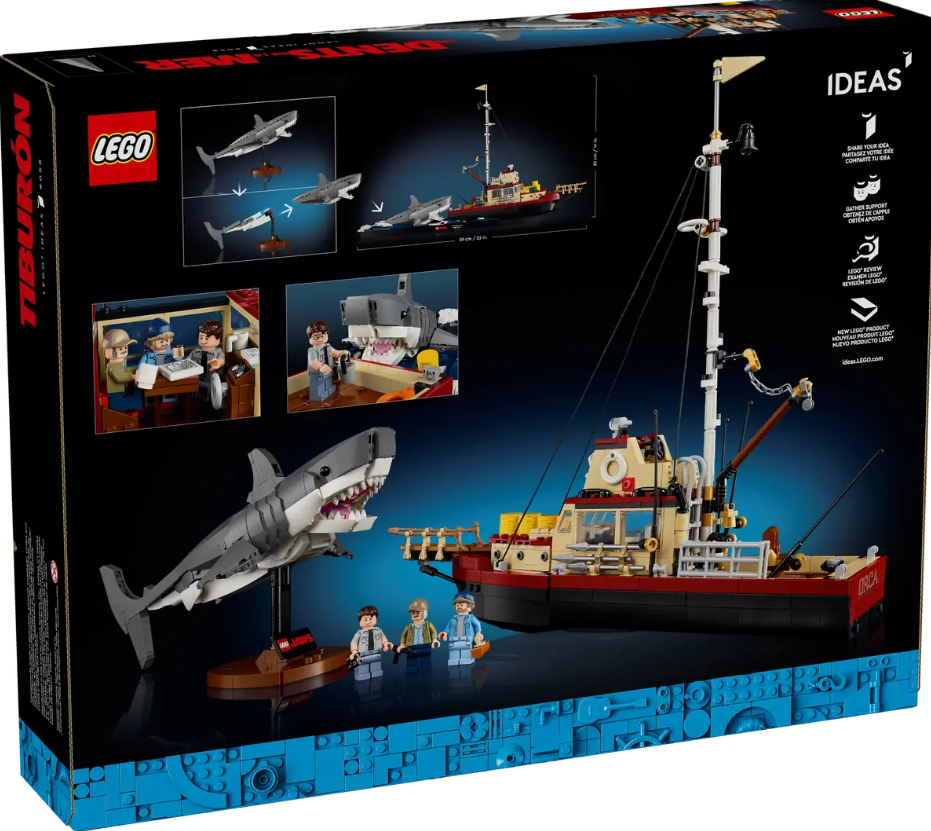 21350 LEGO Les Dents de la Mer boite 21350 LEGO Les Dents de la Mer boite