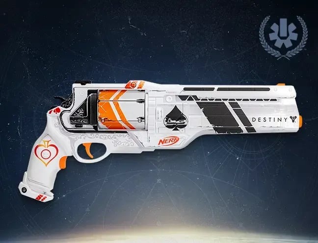 Destiny 10 ans nouveau pistolet Nerf Ace of Spades Destiny 10 ans nouveau pistolet Nerf Ace of Spades