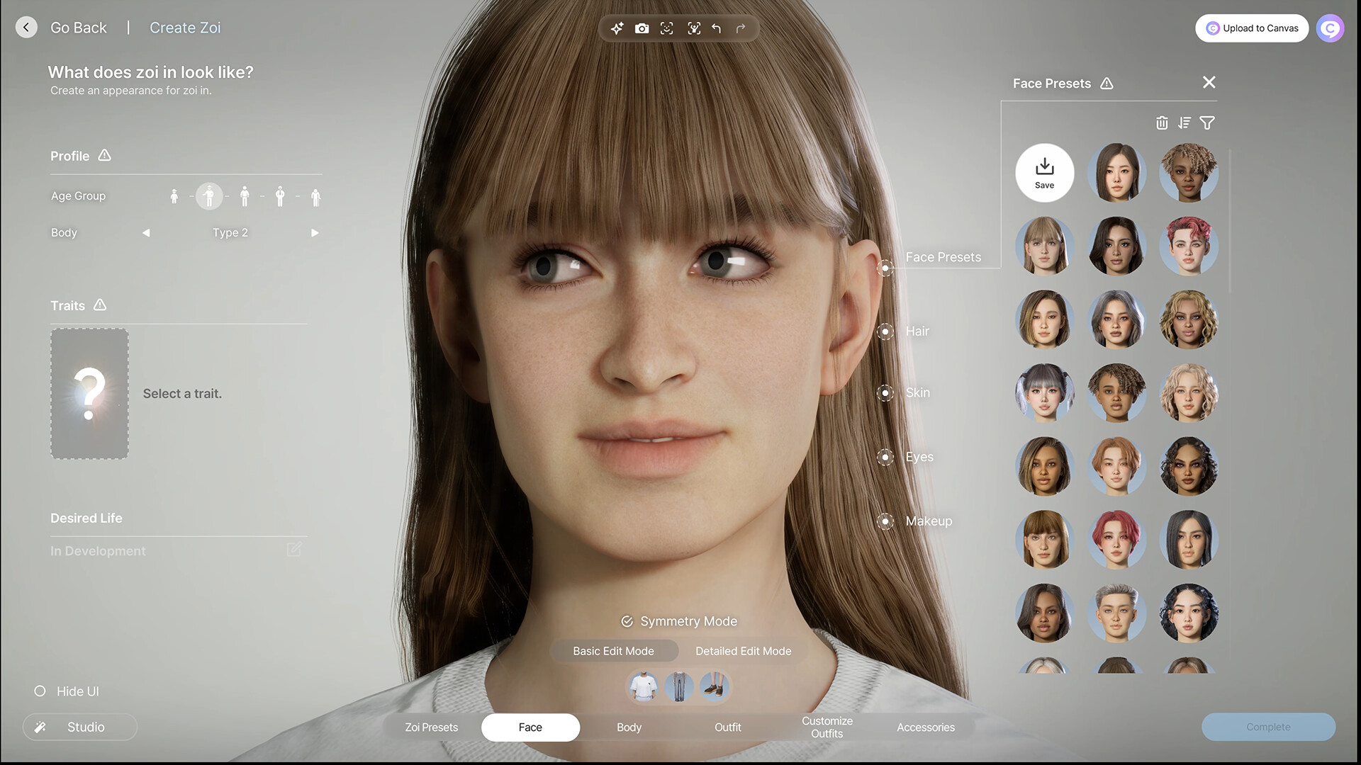 La crÃ©ation des personnages dans InZOI, le concurrent des Sims 4.