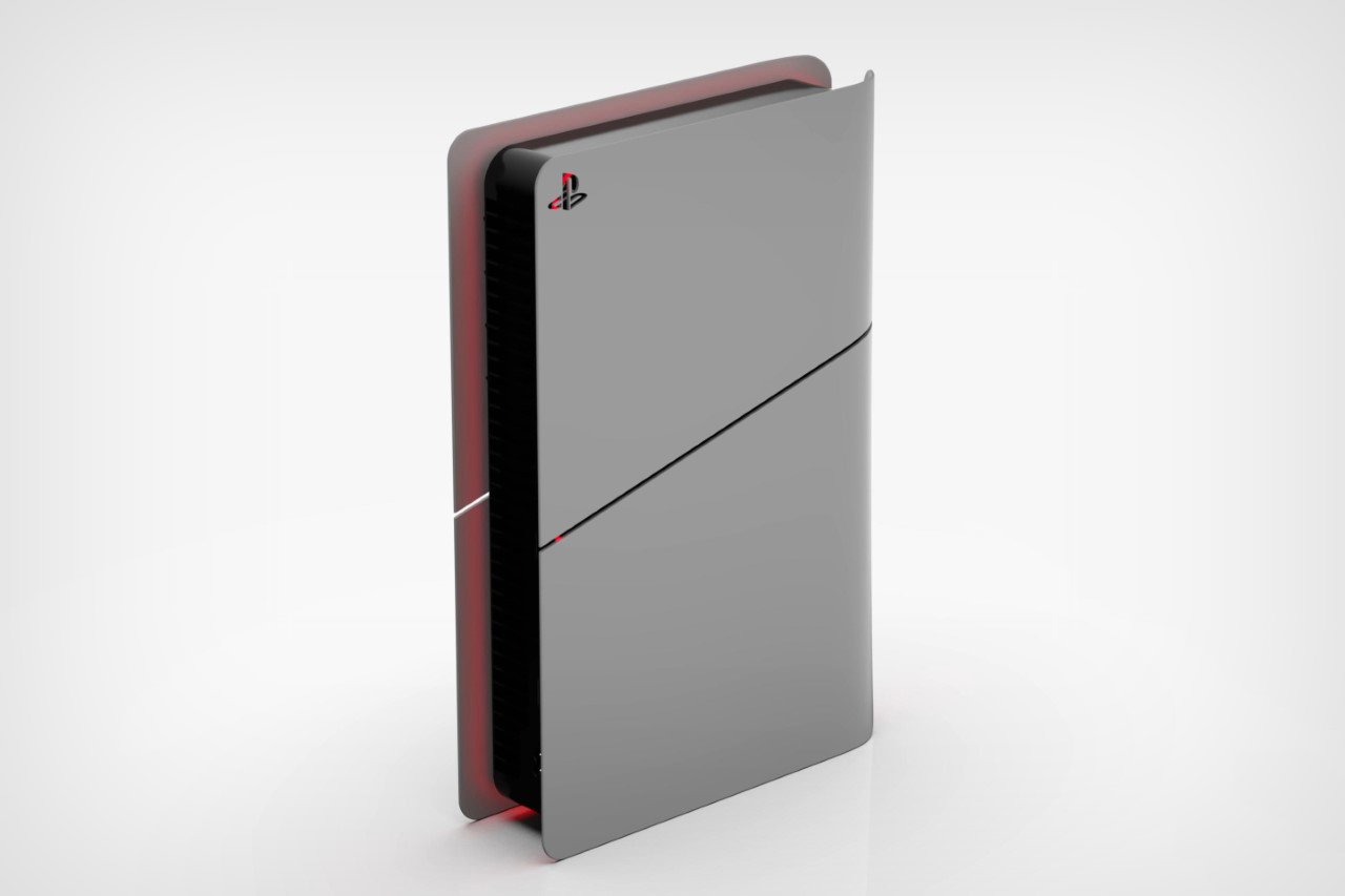 Image conceptuelle de la PS5 Pro par Yanko Design Image conceptuelle de la PS5 Pro par Yanko Design