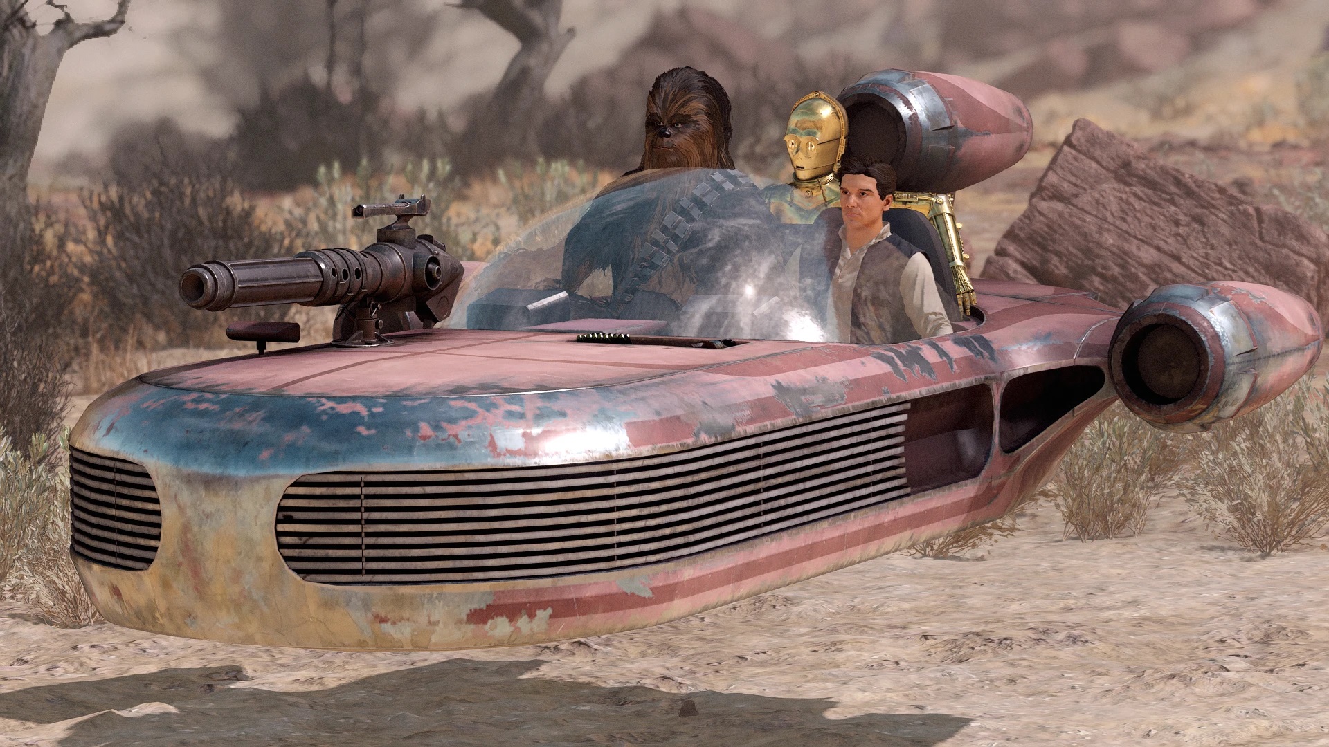 Starfield Mod Landspeeder X-34 Starfield Mod Landspeeder X-34