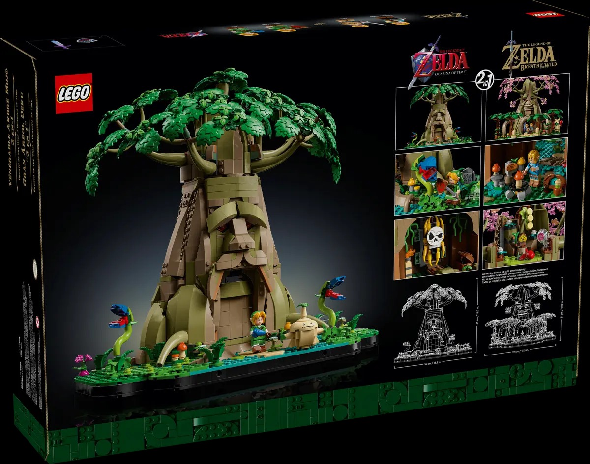 77092 LEGO Zelda Vénérable Arbre Mojo 2-en-1 boite arrière 77092 LEGO Zelda Vénérable Arbre Mojo 2-en-1 boite arrière