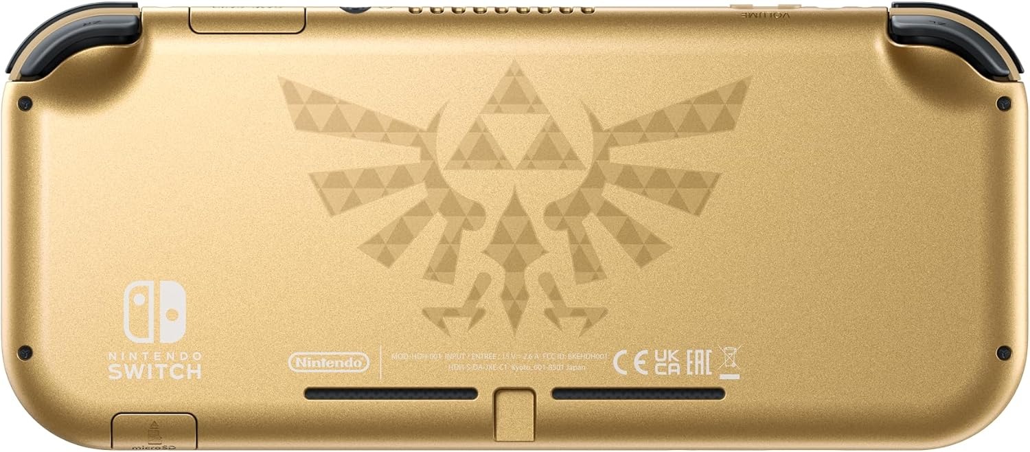 Console Nintendo Switch Lite Zelda Edition Hyrule visuel 03 Console Nintendo Switch Lite Zelda Edition Hyrule visuel 03