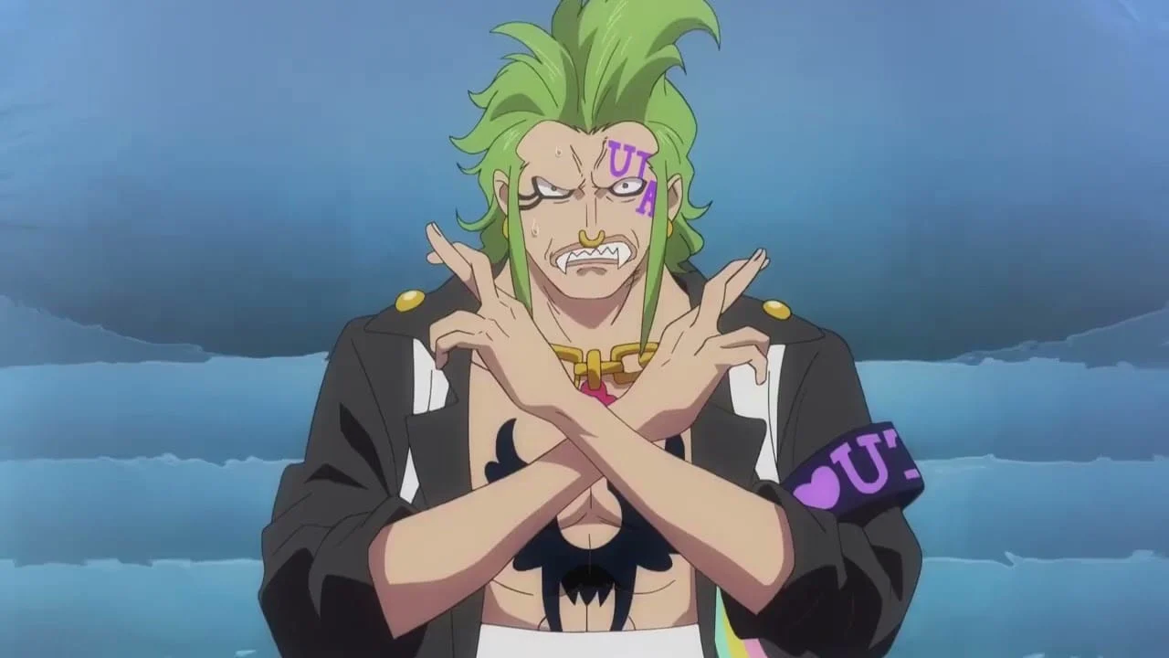 Bartolomeo dans l'anime One Piece. Bartolomeo dans l'anime One Piece.