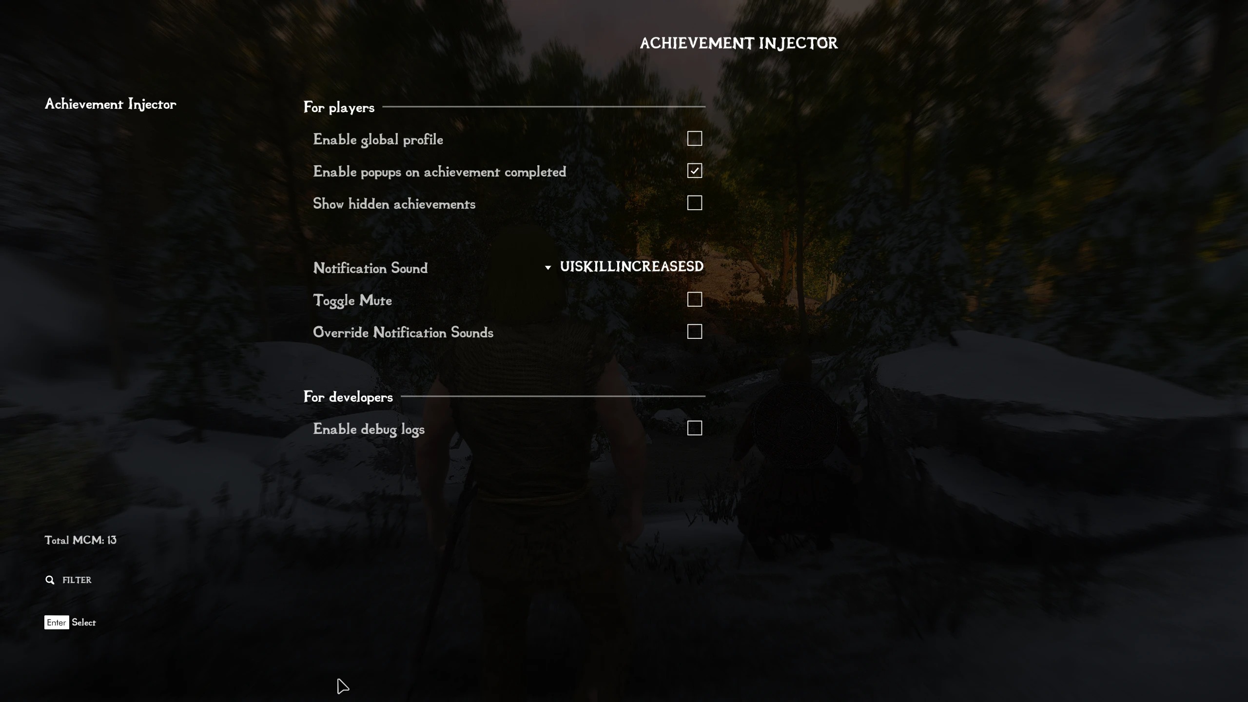 Skyrim mod TrophÃ©es personnalisÃ©s PC #3