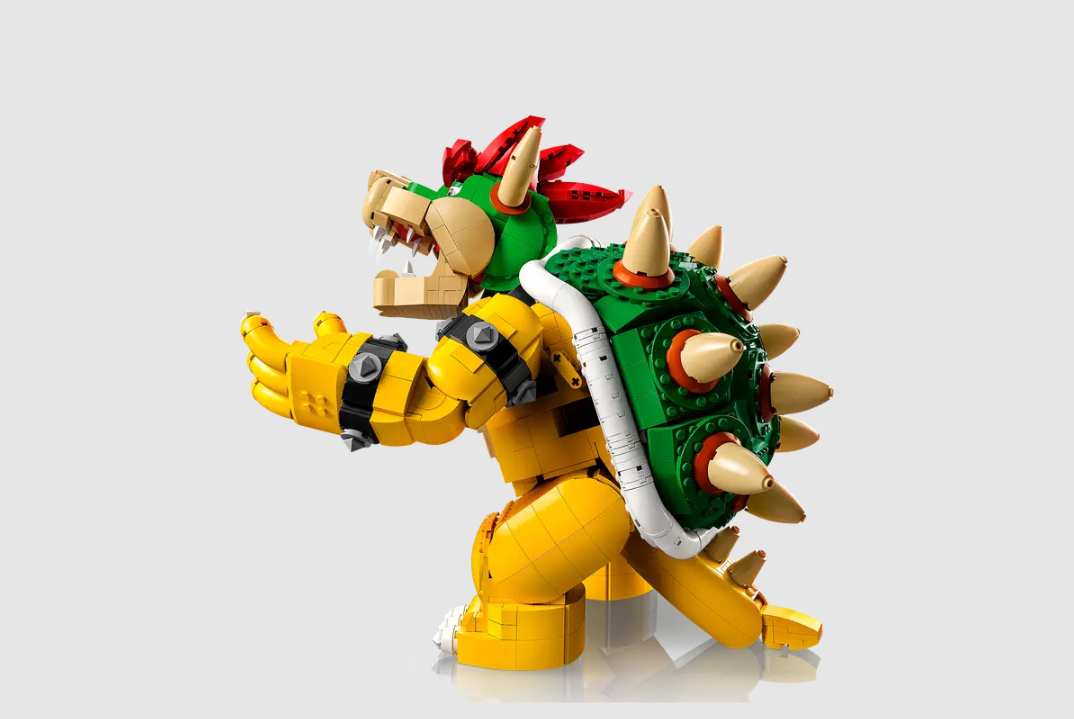 71411 LEGO Super Mario Le puissant Bowser image côté 71411 LEGO Super Mario Le puissant Bowser image côté