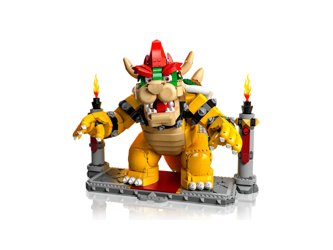 71411 LEGO Super Mario Le puissant Bowser image face 71411 LEGO Super Mario Le puissant Bowser image face