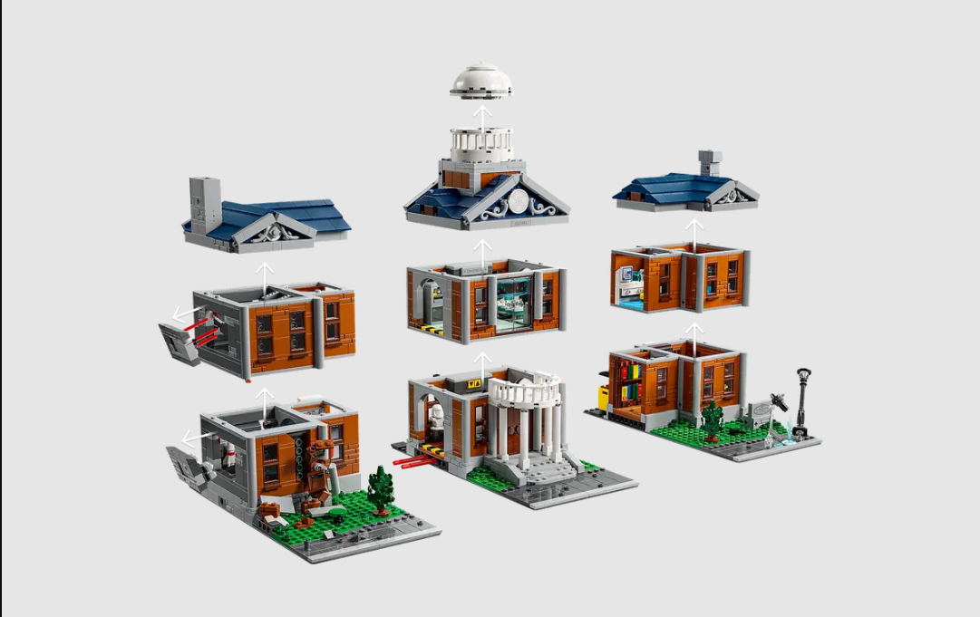 76294 LEGO Marvel Les X-Men lâinstitut Xavier image set décomposé 76294 LEGO Marvel Les X-Men lâinstitut Xavier image set décomposé