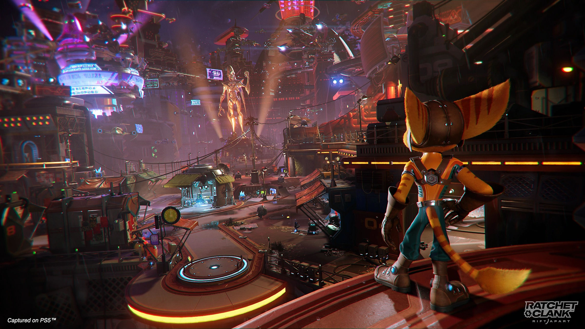 Ratchet & Clank Rift Apart Corson V Nefarious City image Ratchet & Clank Rift Apart Corson V Nefarious City image