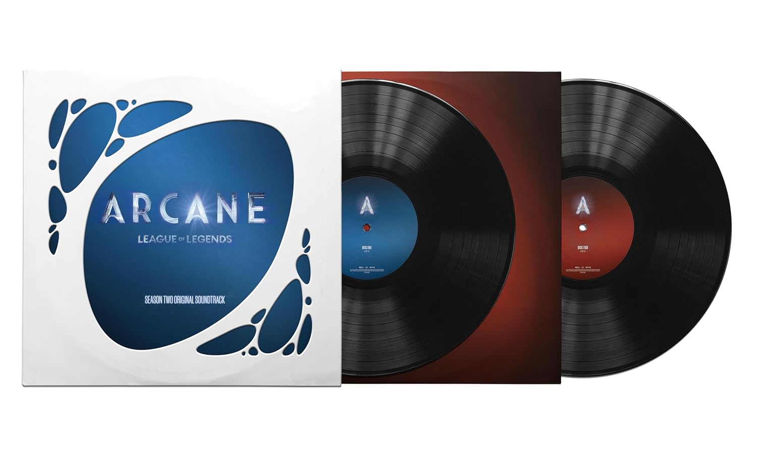 Arcane : Vinyle collector noir de la saison 2. Arcane : Vinyle collector noir de la saison 2.