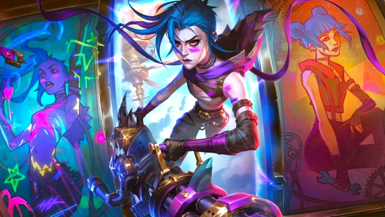League of Legends Arcane Jinx League of Legends Arcane Jinx