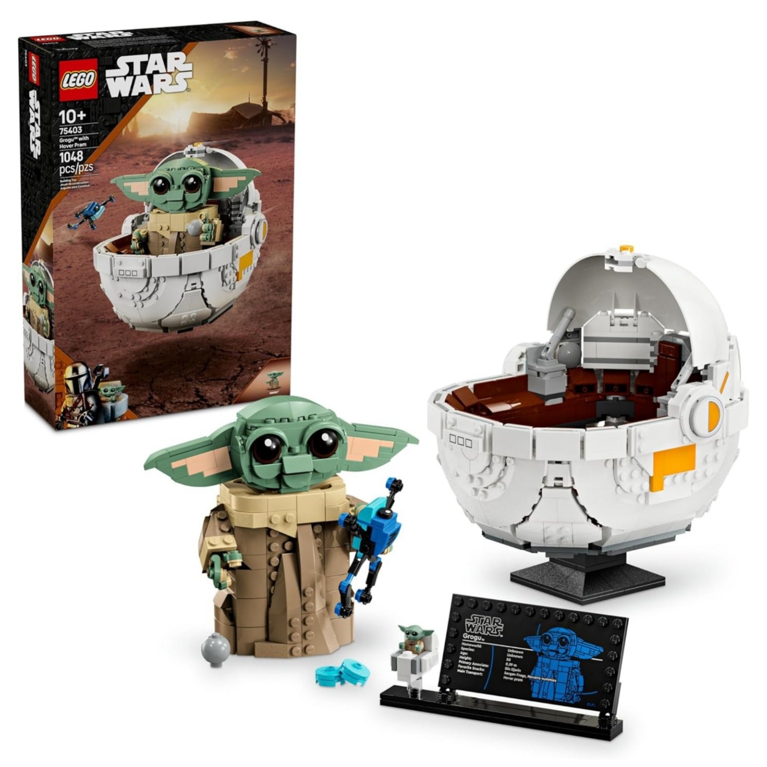75403 LEGO Star Wars Grogu with Hover Pram #1 leak 75403 LEGO Star Wars Grogu with Hover Pram #1 leak