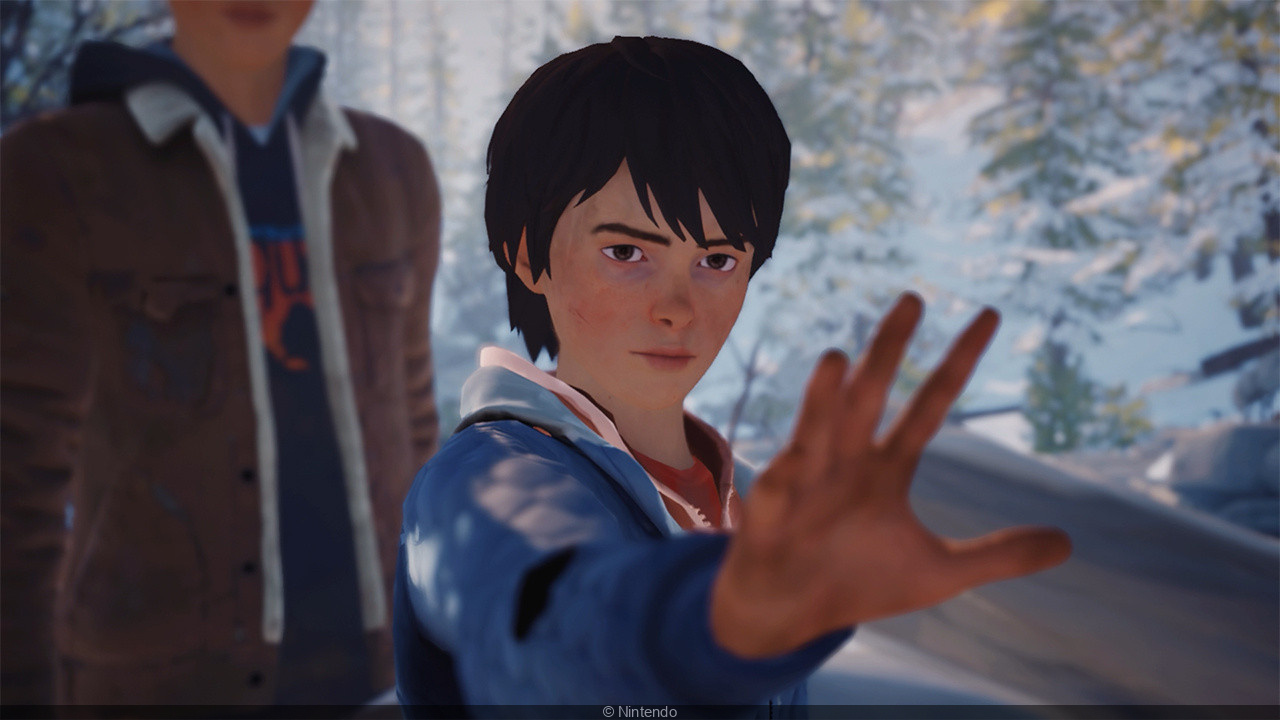 Daniel tend la main pour utiliser son pouvoir de tÃ©lÃ©kinÃ©sie dans Life is Strange 2.