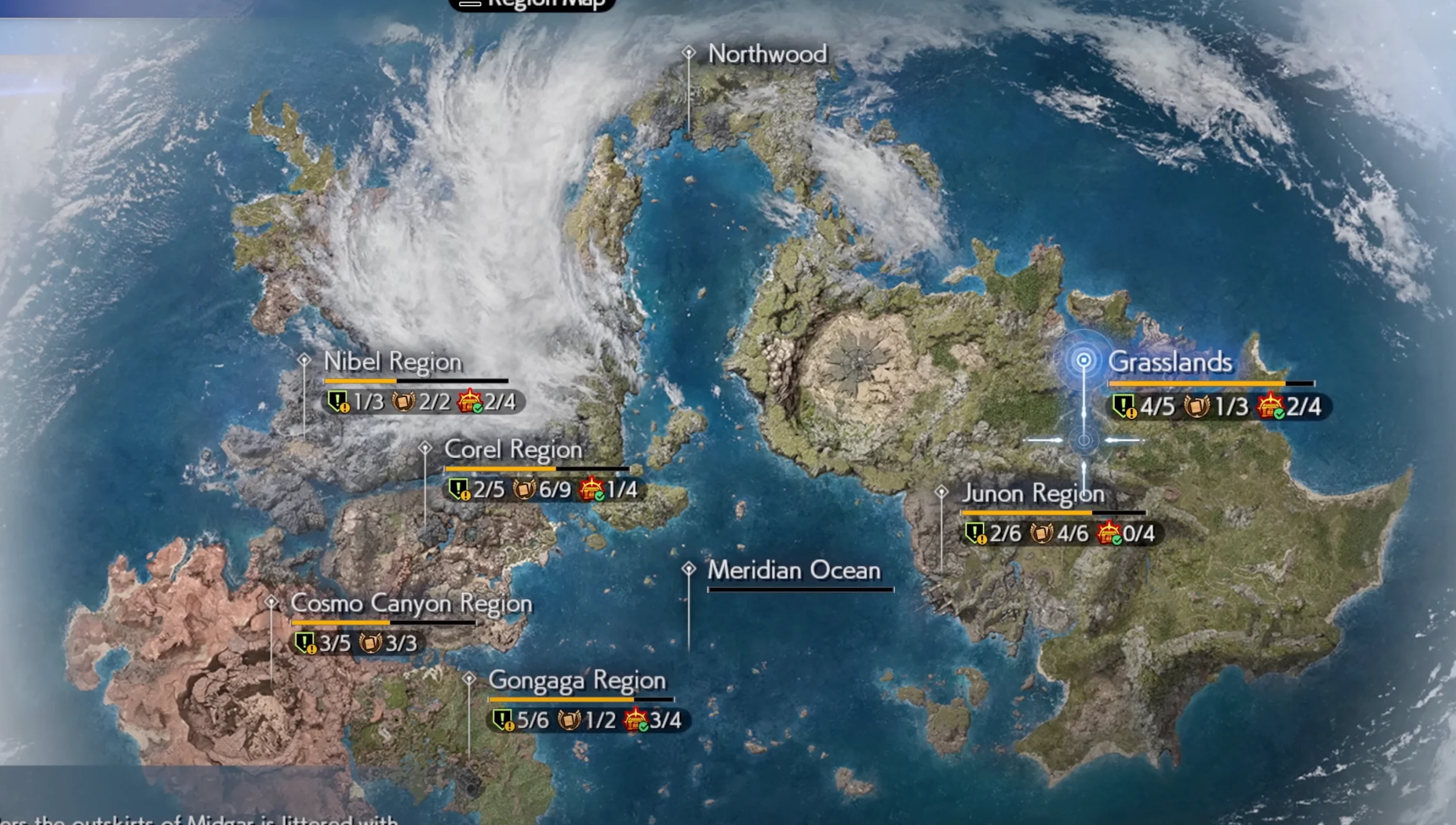 carte du monde FF7 rebirth carte du monde FF7 rebirth