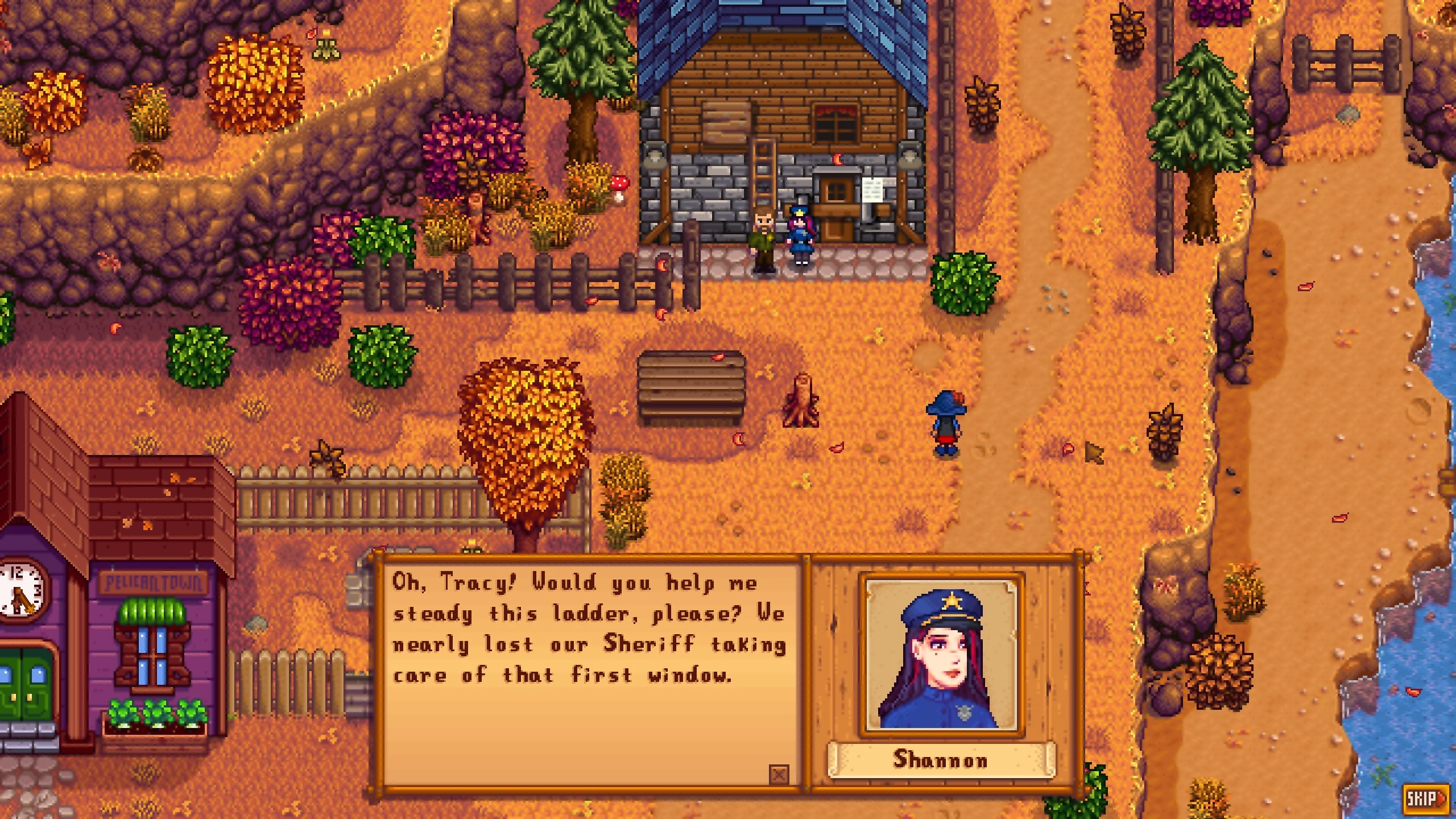 AperÃ§u des nouveaux PNJ du mod Law & Order SV de Stardew Valley.