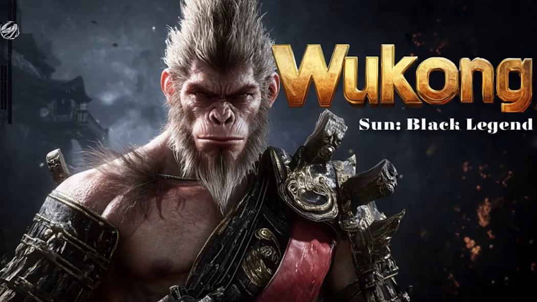 Key art du jeu vidéo Wukong Sun Black Legend. Key art du jeu vidéo Wukong Sun Black Legend.
