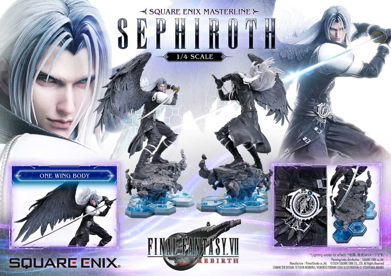 Statue 1/4 Masterline Sephiroth Final Fantasy 7 Rebirth image #2 Statue 1/4 Masterline Sephiroth Final Fantasy 7 Rebirth image #2