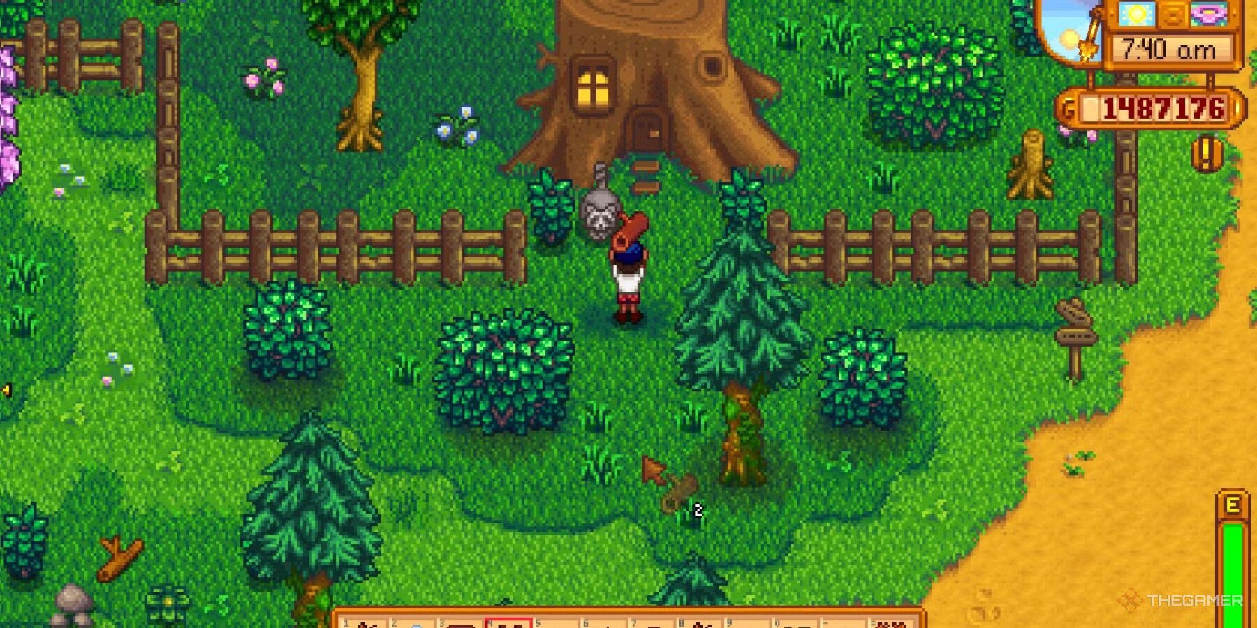 Le Raccoon Shop dans Stardew Valley.