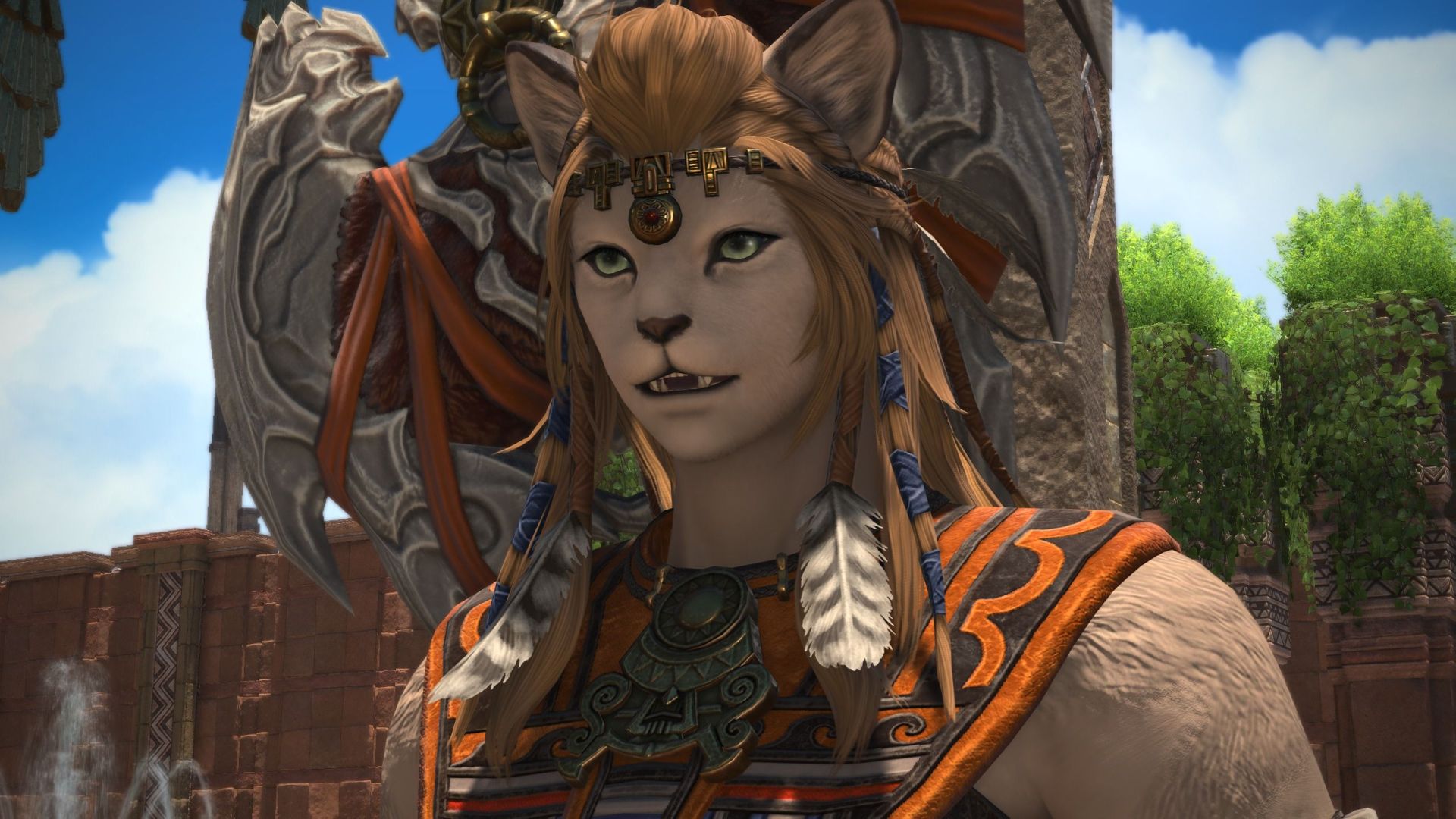 Wuk Lamat dans FF 14 Dawntrail. Wuk Lamat dans FF 14 Dawntrail.