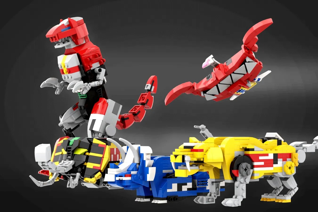 LEGO Ideas Power Rangers Megazord image #4 LEGO Ideas Power Rangers Megazord image #4