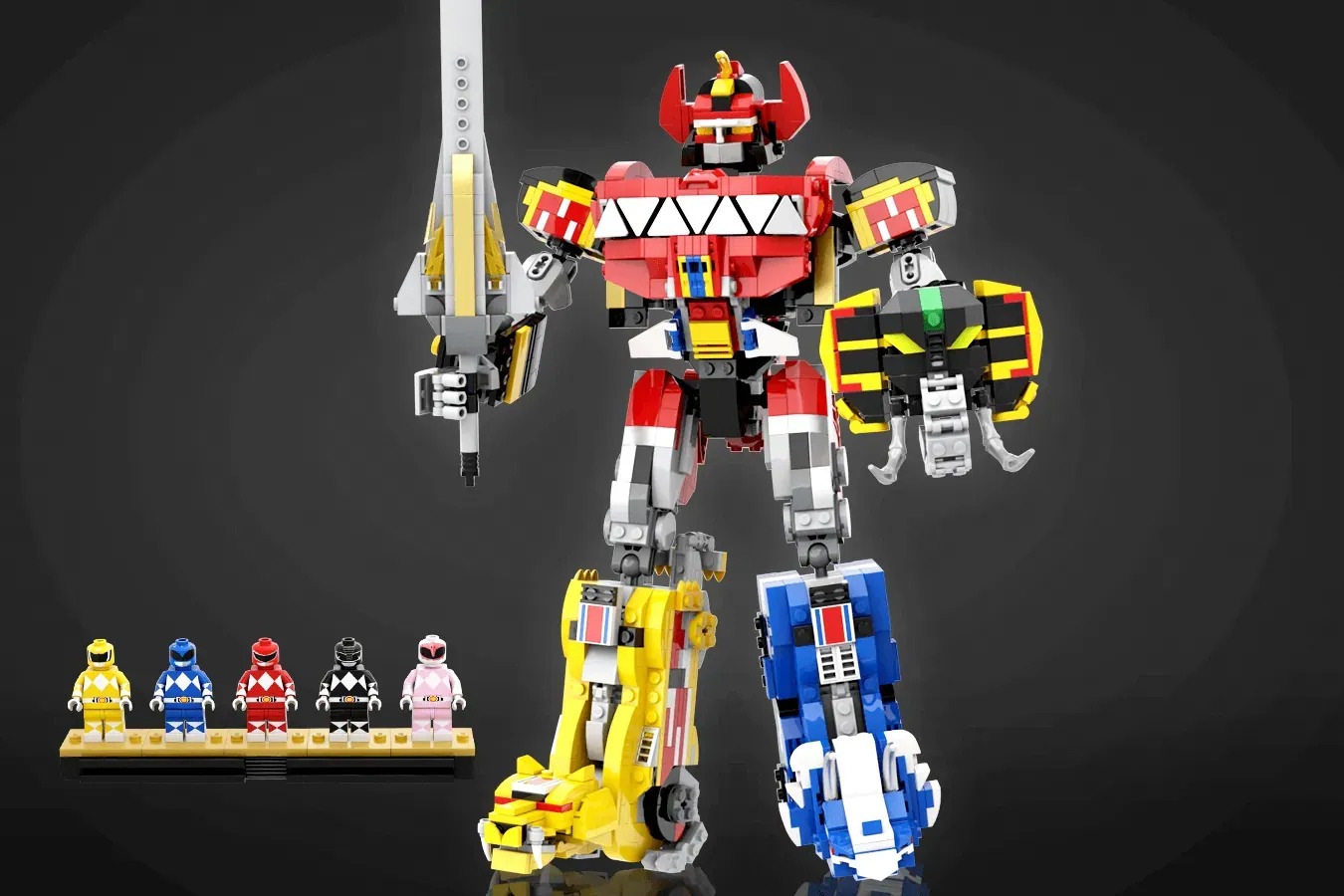 LEGO Ideas Power Rangers Megazord image #2 LEGO Ideas Power Rangers Megazord image #2