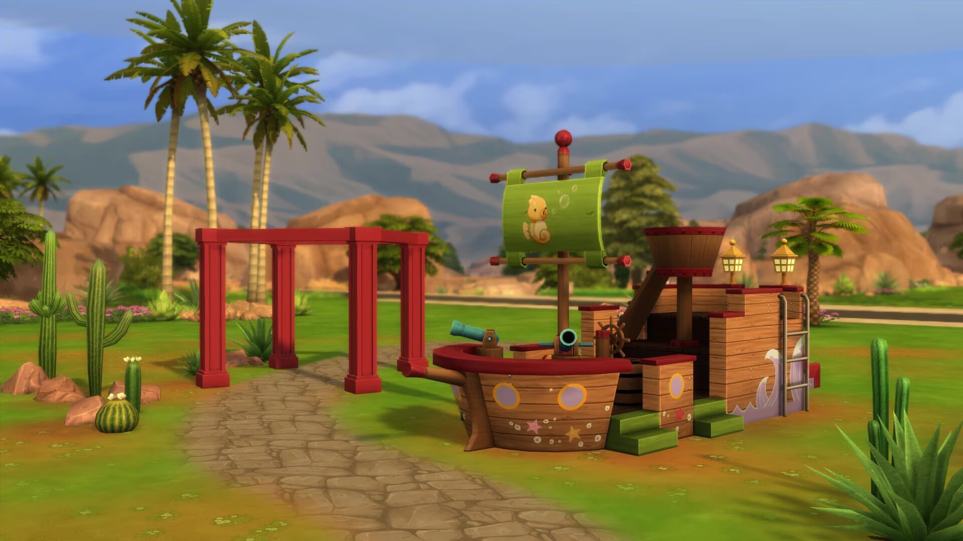 Le nouveau bateau pirate offert dans Les Sims 4 pour les 25 ans de la franchise. Le nouveau bateau pirate offert dans Les Sims 4 pour les 25 ans de la franchise.