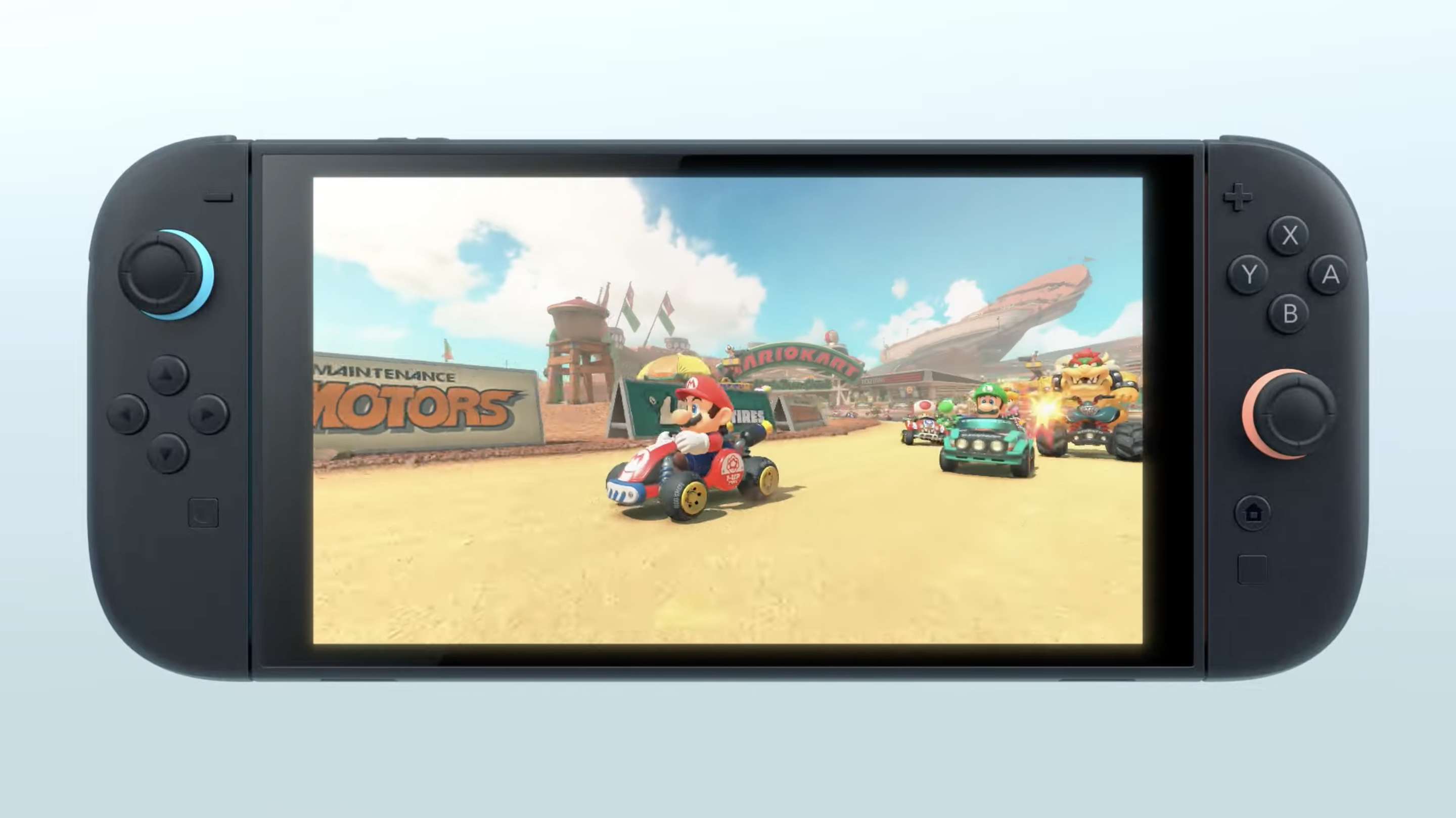 AperÃ§u d'une course du nouveau Mario Kart sur Nintendo Switch 2.