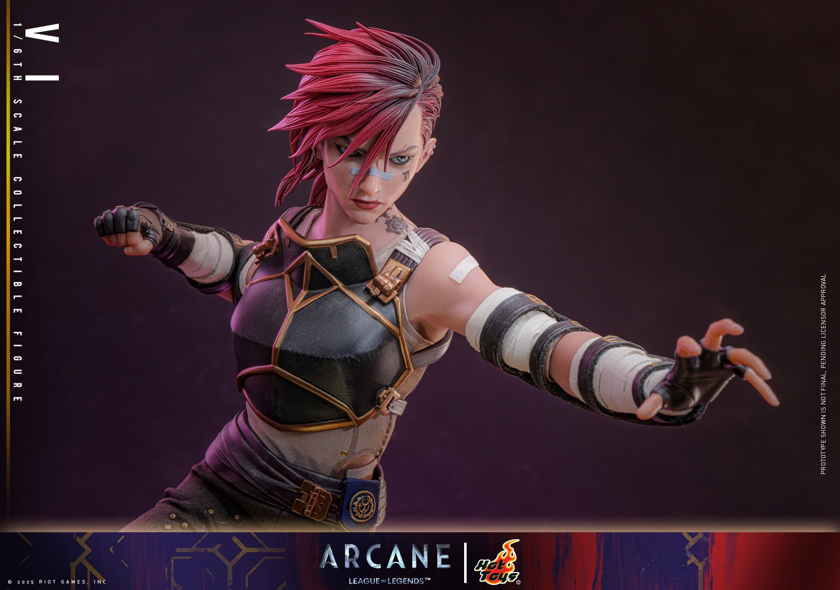 Arcane Saison 2 : Vi figurine Hot Toys. Arcane Saison 2 : Vi figurine Hot Toys.