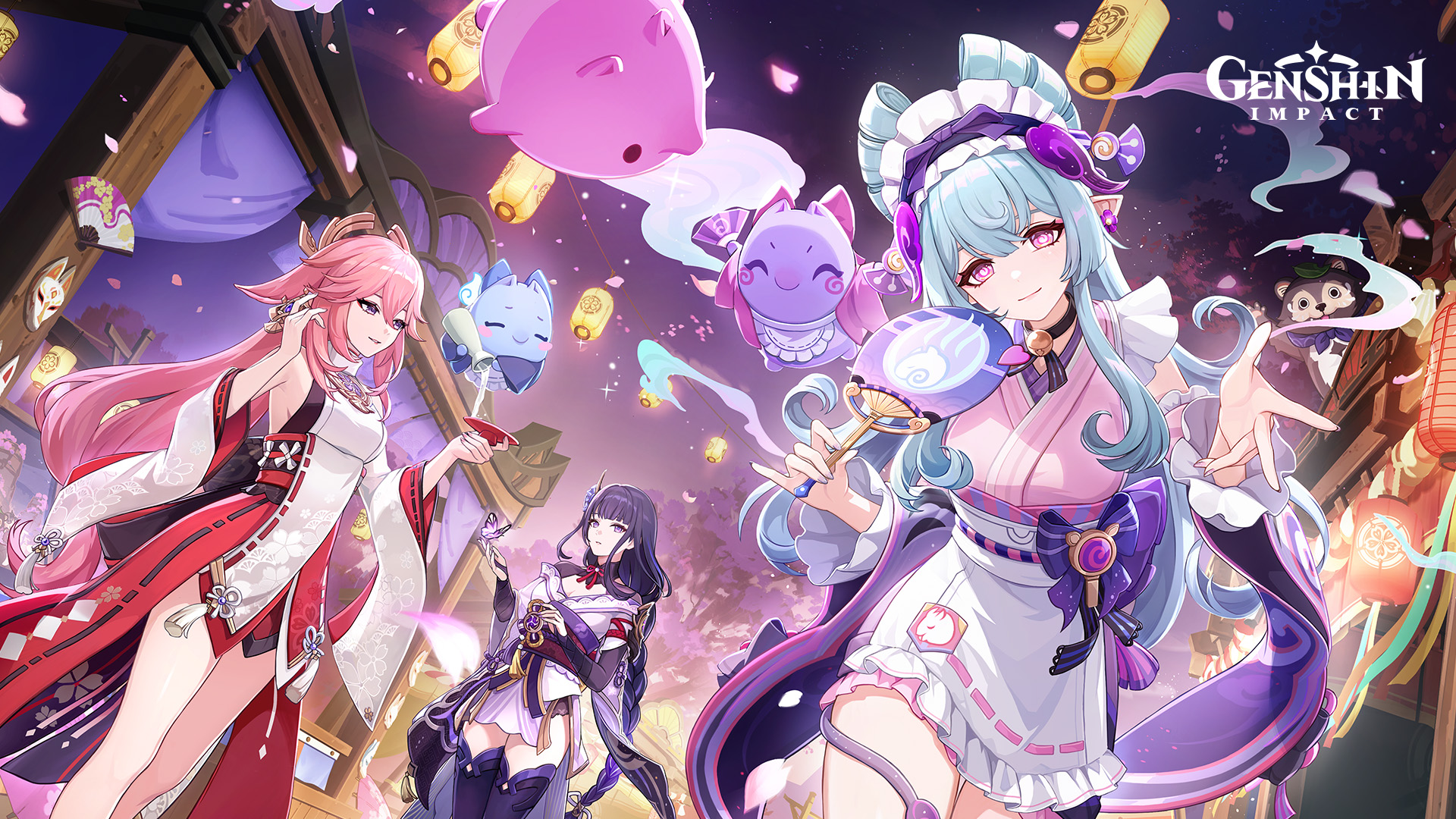 Key art officiel de la version 5.4 de Genshin Impact. Key art officiel de la version 5.4 de Genshin Impact.