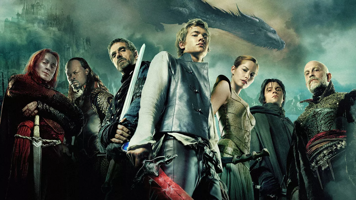 Poster du film Eragon de 2006. Poster du film Eragon de 2006.