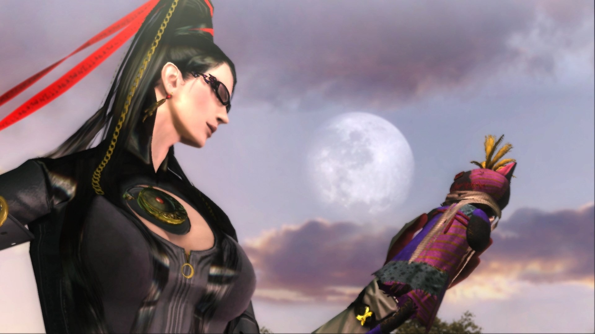 Capture de Bayonetta dans sa version remasterisÃ©e pour les 10 ans sur PS4 et Xbox One. 