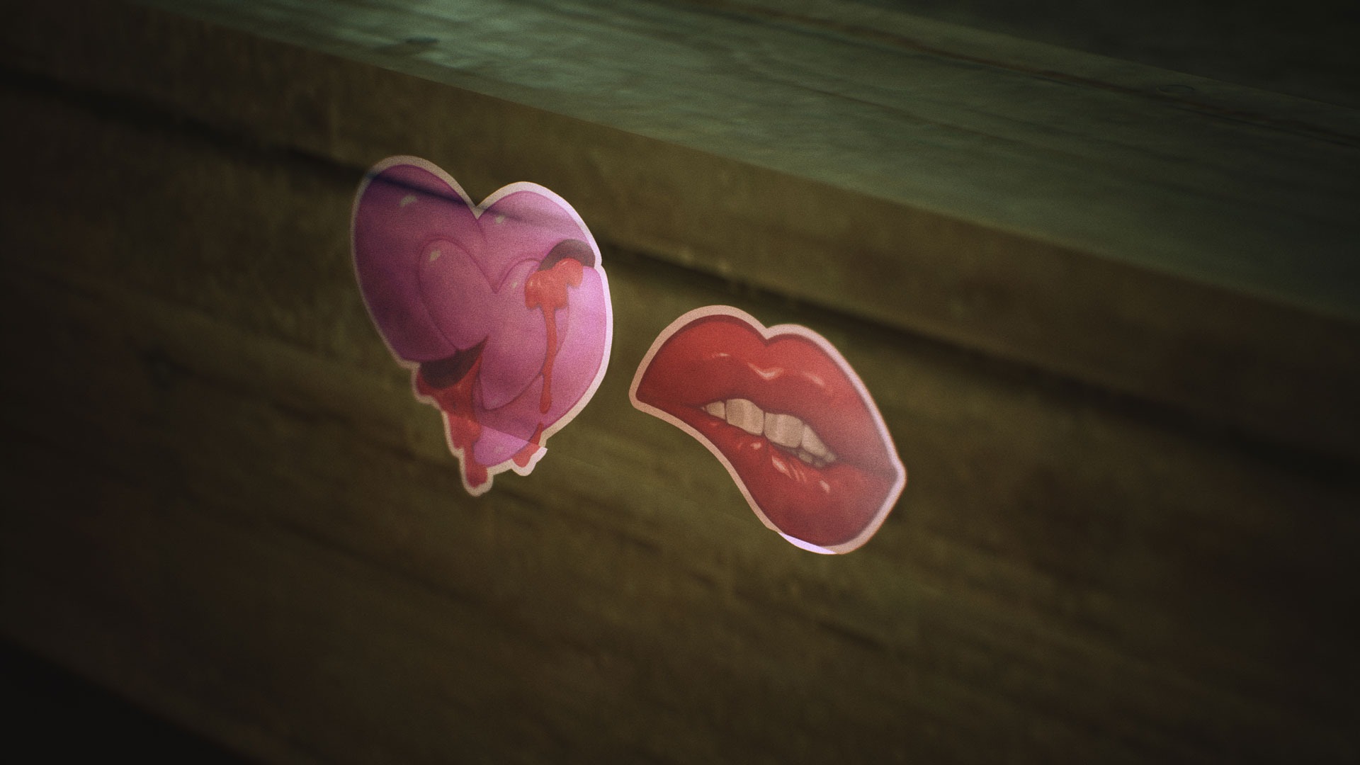 Stickers Heartbroken Weapon et Pillow Talk Weapon image Stickers Heartbroken Weapon et Pillow Talk Weapon image