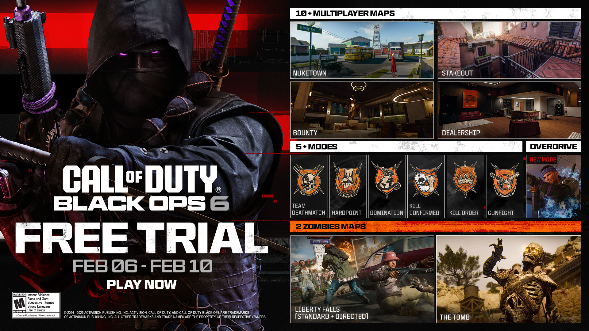PrÃ©sentation sur PS5 et autres des nouveautÃ©s accessibles pendant l'essai gratuit de la saison 2 de Call of Duty Black Ops 6.