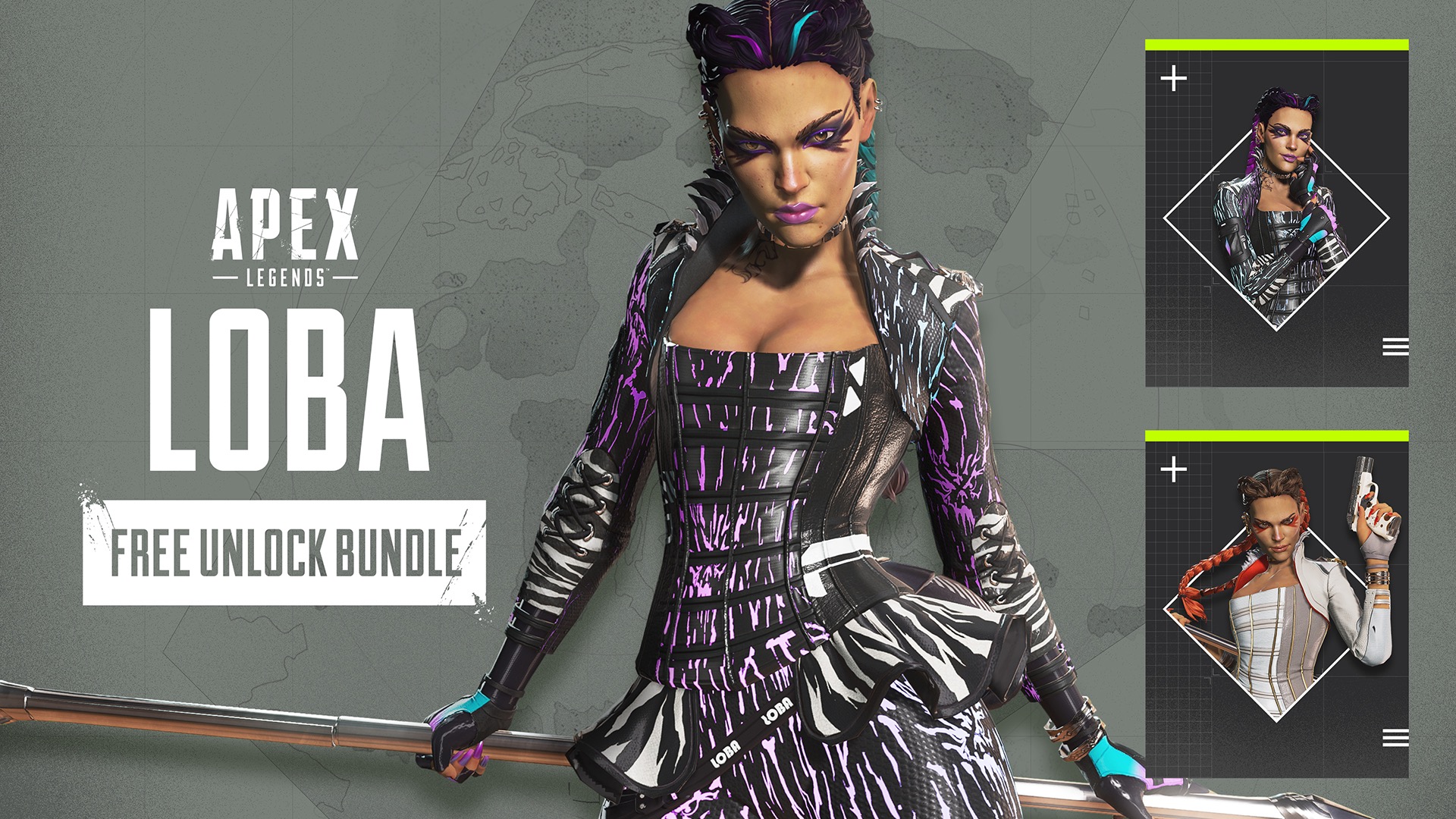 Bundle gratuit pour Loba d'Apex Legends.
