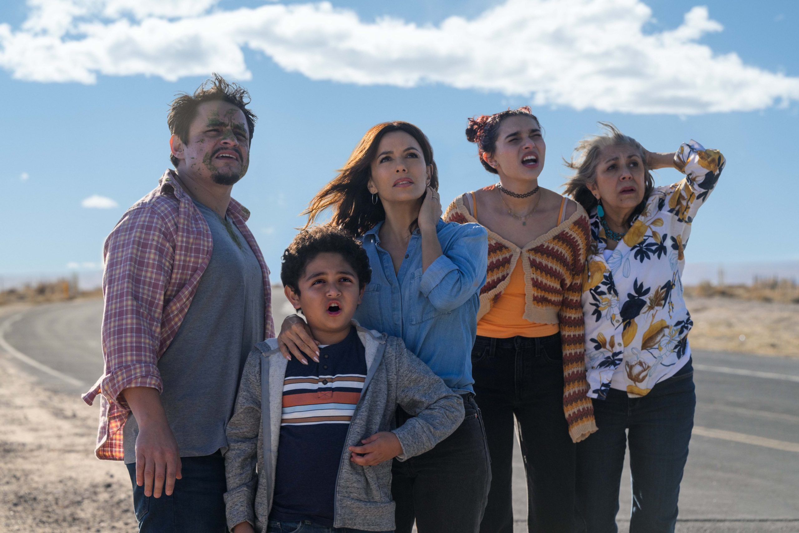 Image du nouveau film Alexander and the Terrible, Horrible, No Good, Very Bad Road Trip (Alexander et sa JournÃ©e Ãpouvantablement Terrible et Affreuse) avec Eva Longoria qui sortira sur Disney Plus en mars 2025. 