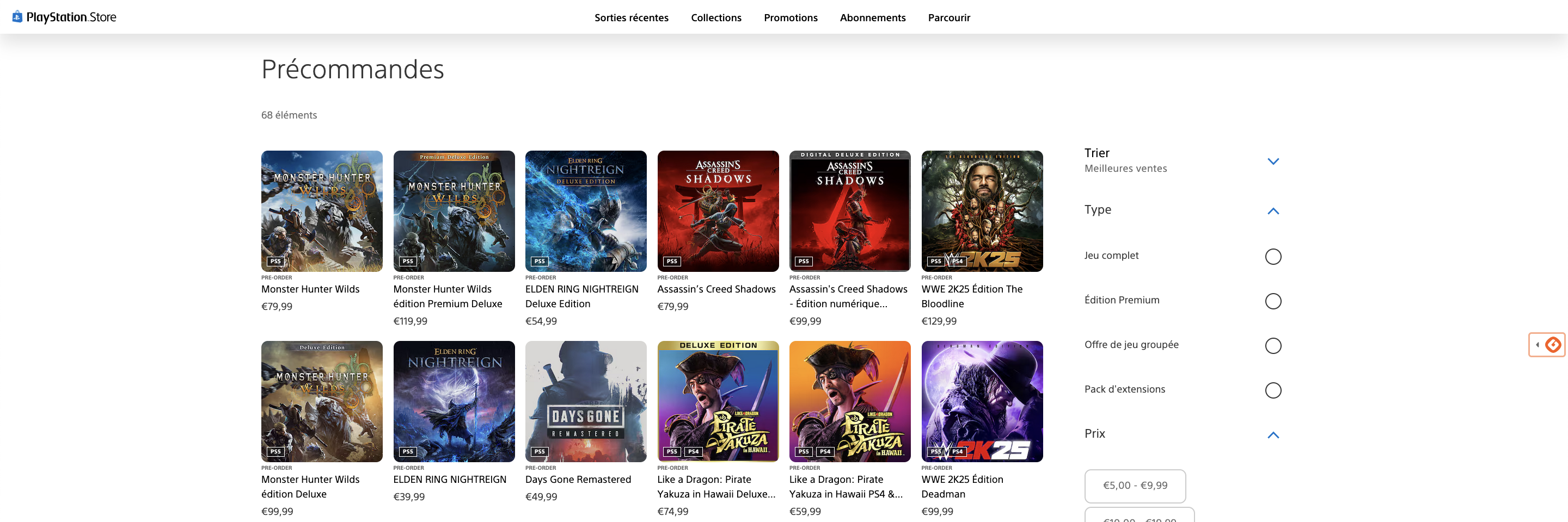 Days Gone Remastered apparaît dans le top 10 des précommandes sur le PS Store. Days Gone Remastered apparaît dans le top 10 des précommandes sur le PS Store.