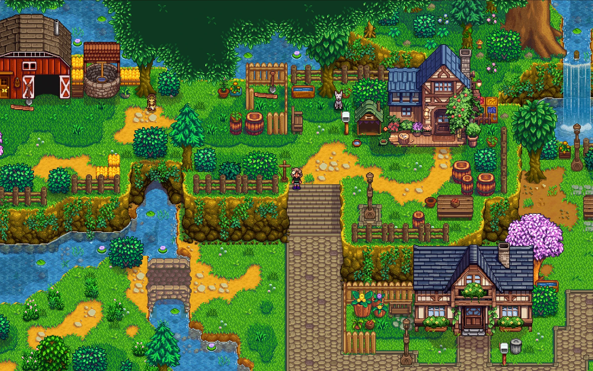 Baldur's Gate 3 dans Stardew Valley.