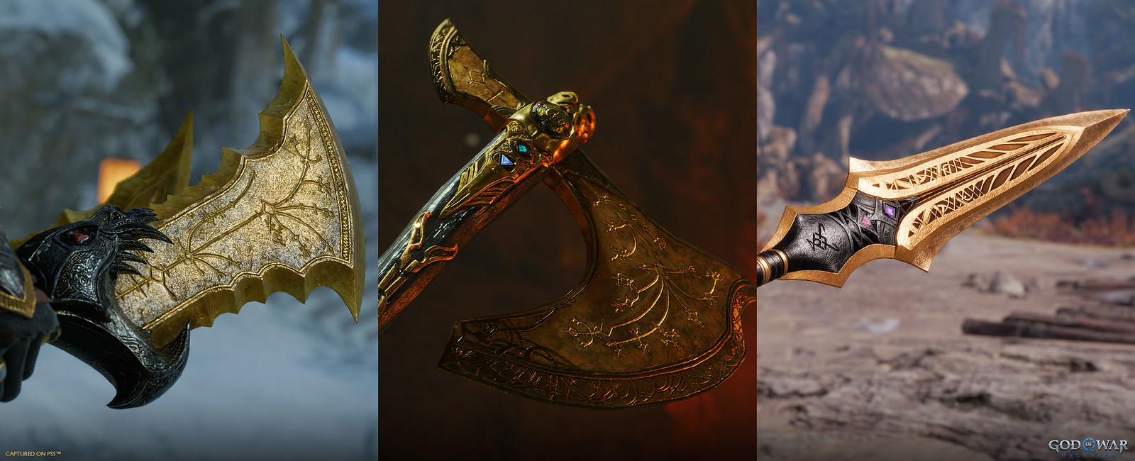 God of War Ragnarok Armes Odyssée Noire God of War Ragnarok Armes Odyssée Noire