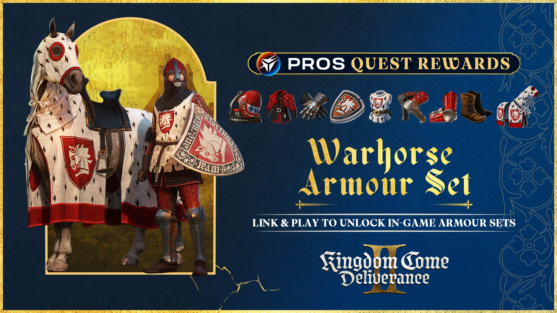 Kingdom Come Deliverance 2 Warhorse Set PROS Kingdom Come Deliverance 2 Warhorse Set PROS