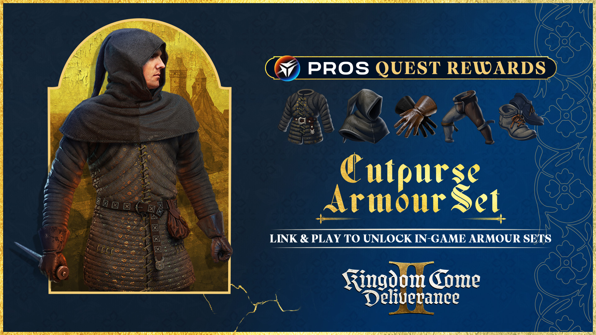 Kingdom Come Deliverance 2 Cutpurse Set PROS