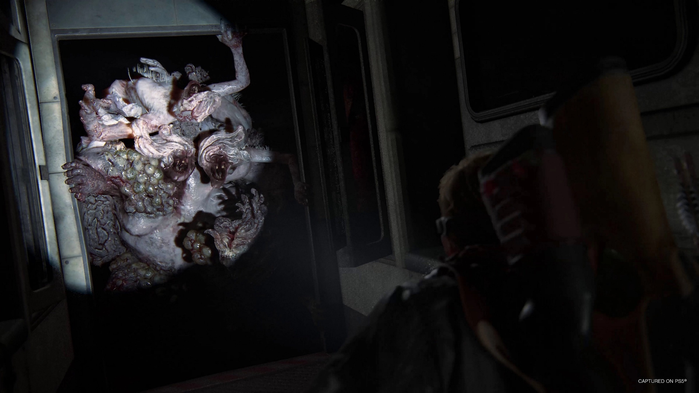 Image monstre train The Last of Us 2 Remastered