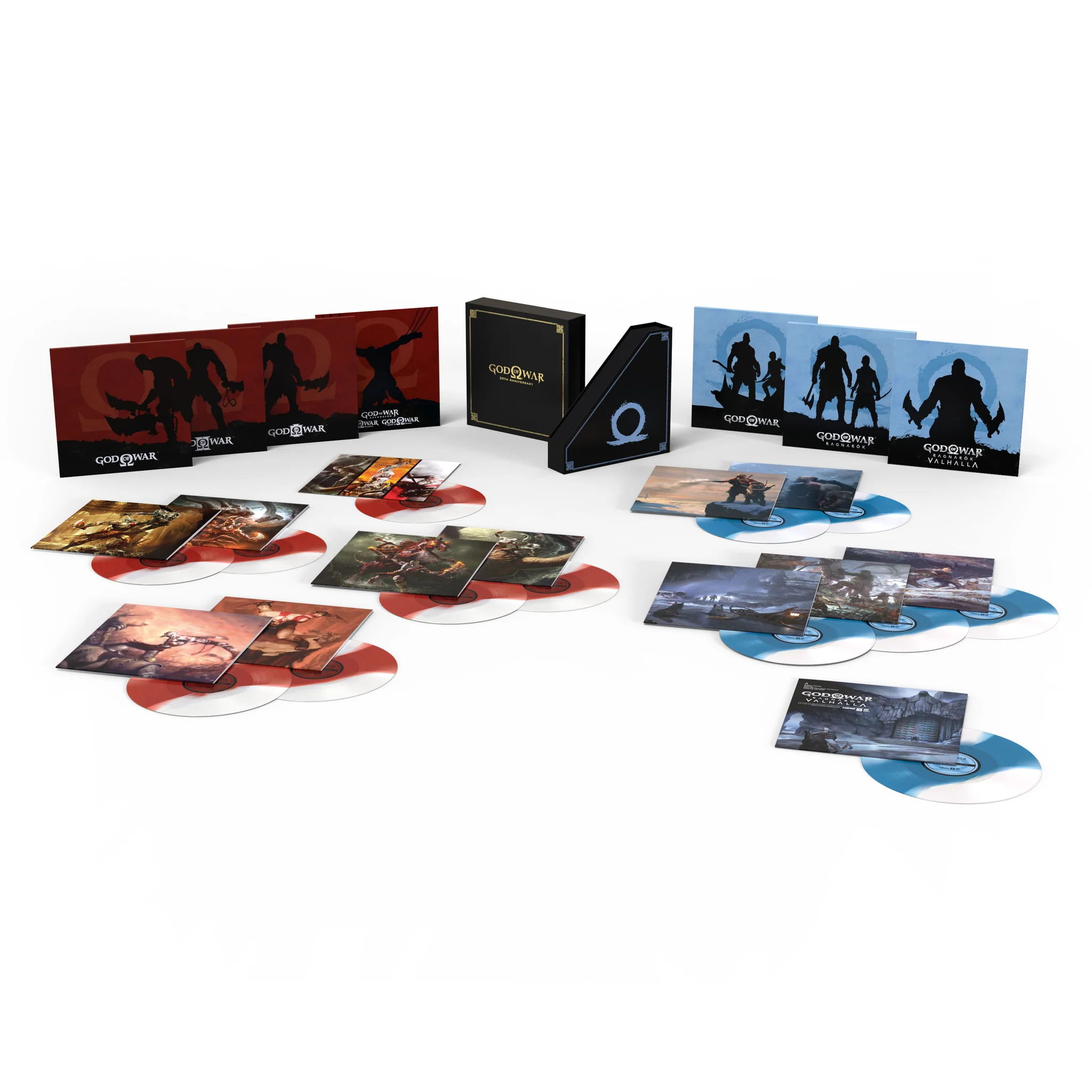 God of War : Coffret vinyles 20 ans. God of War : Coffret vinyles 20 ans.
