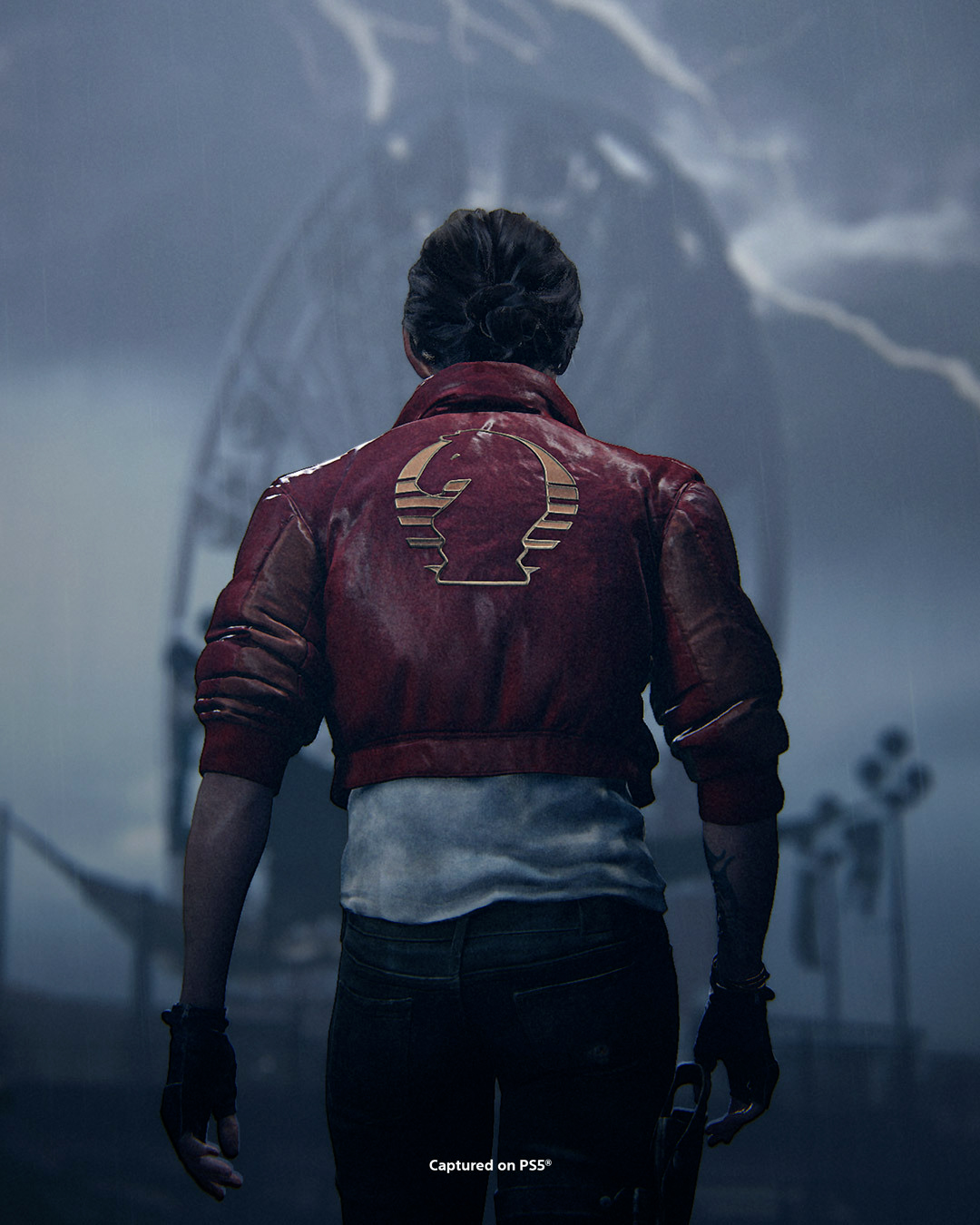 The Last of Us 2 Remastered : Ellie porte la veste de Jordan dans Intergalactic.