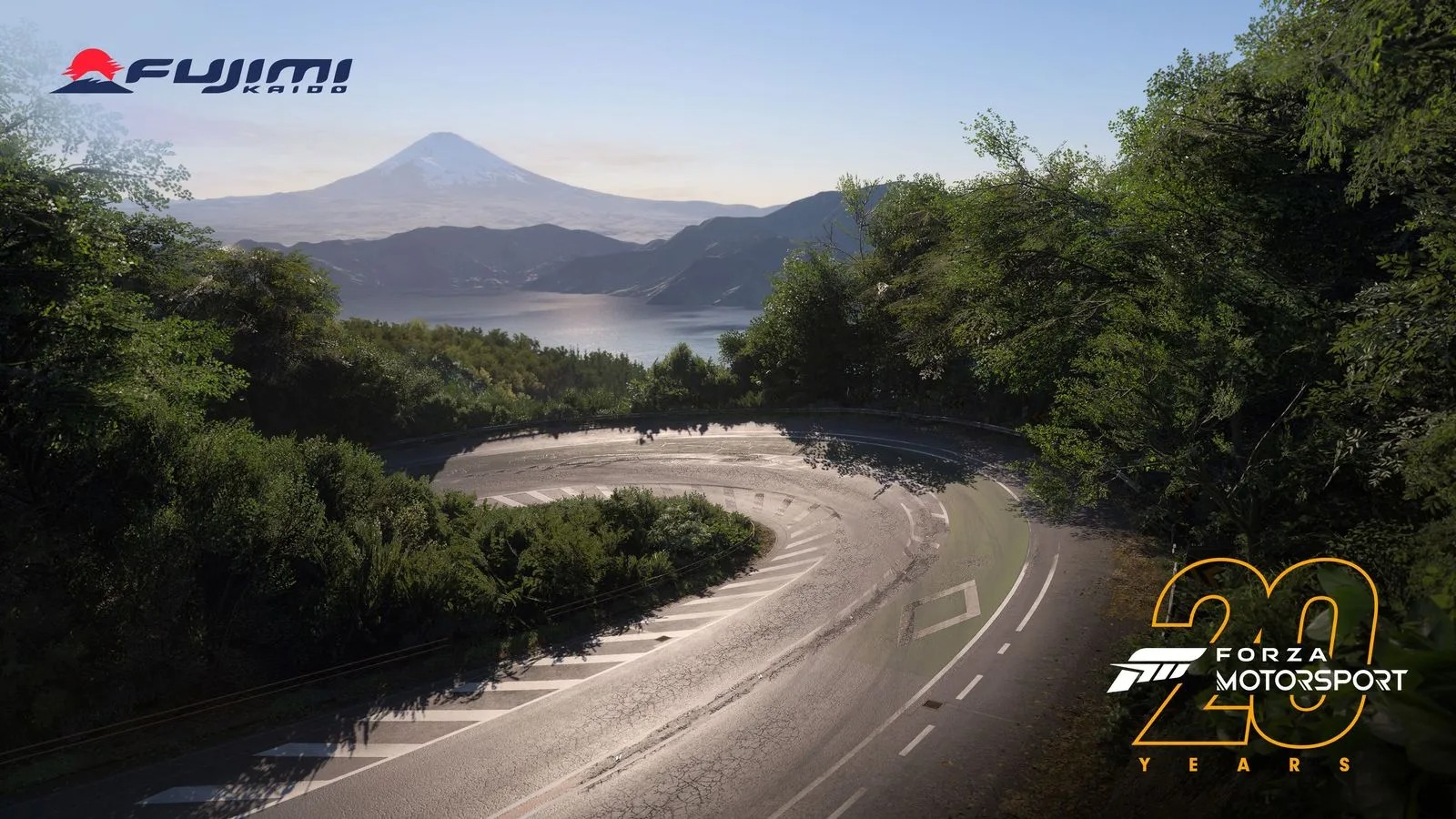 Image du circuit Fujimi Kaido qui fait son grand retour dans Forza Motorsport sur Xbox Series X|S et PC pour les 20 ans de la franchise de Turn10 Studios. Image du circuit Fujimi Kaido qui fait son grand retour dans Forza Motorsport sur Xbox Series X|S et PC pour les 20 ans de la franchise de Turn10 Studios.