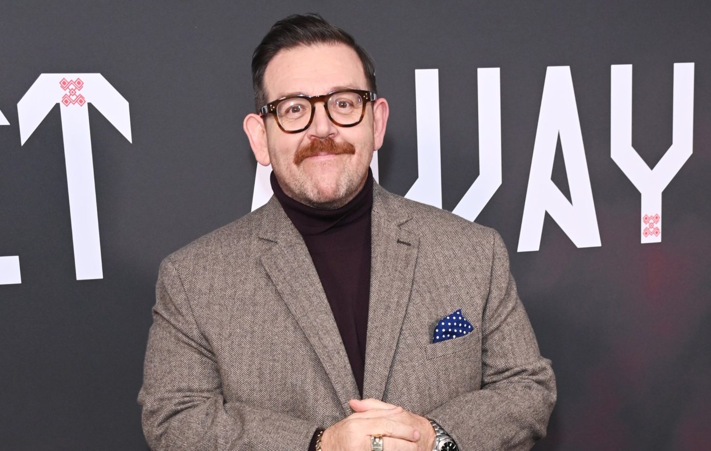 Nick Frost Ã  une avant-premiÃ¨re en janvier 2025.